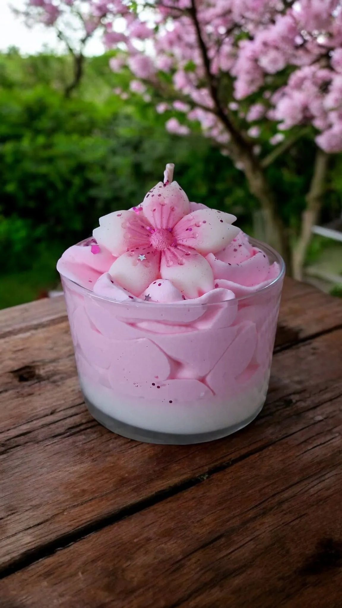 bougie fleur de cerisier