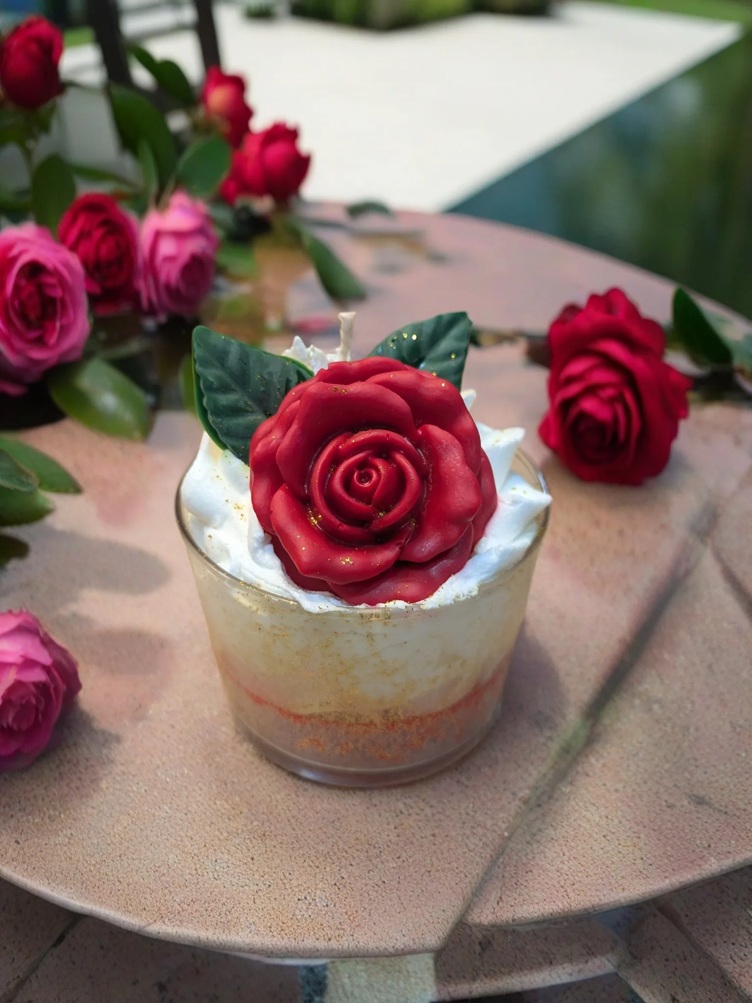 bougie parfumée bois de rose